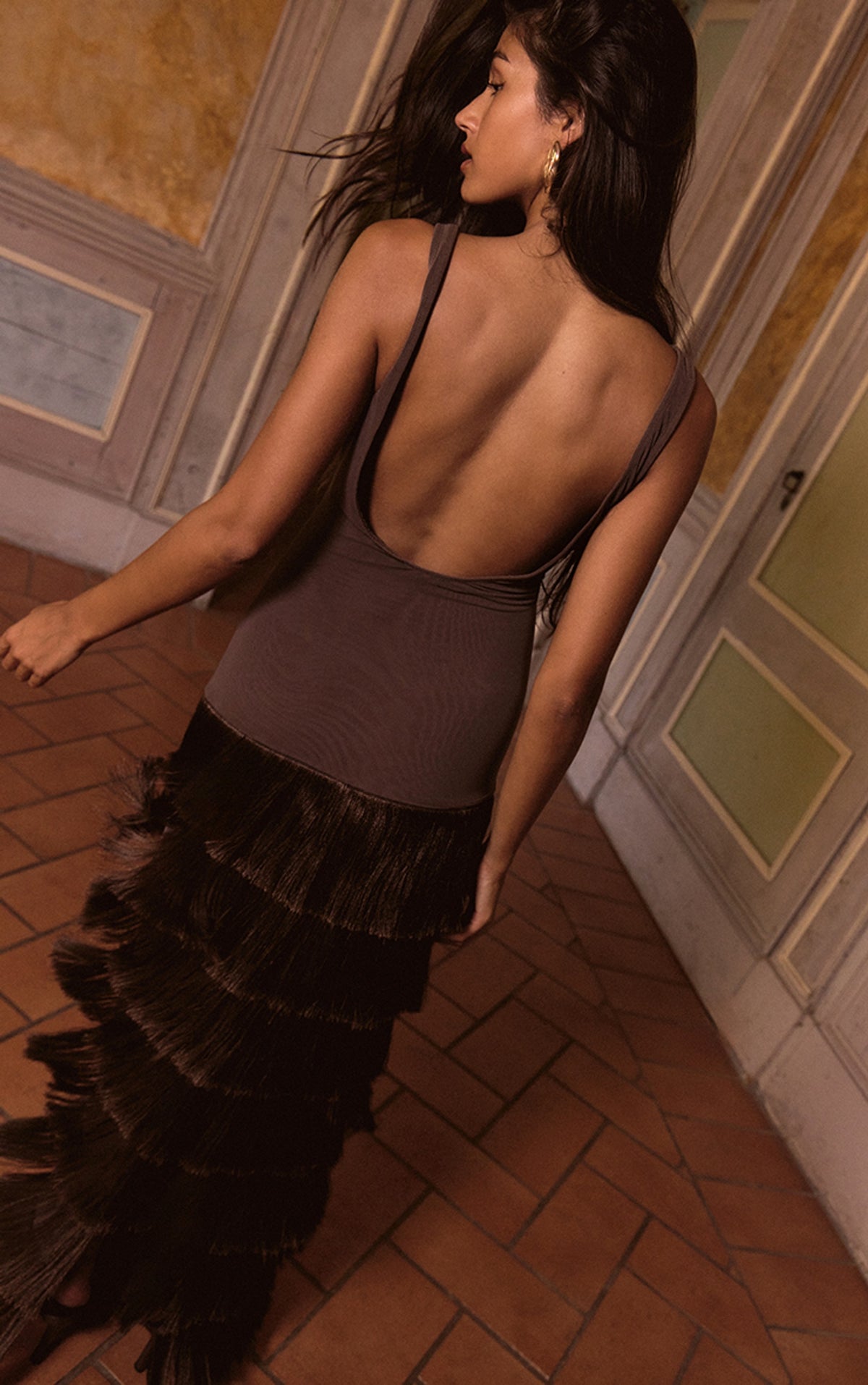 Cocoa Maxi Dress - Dark Chocolate