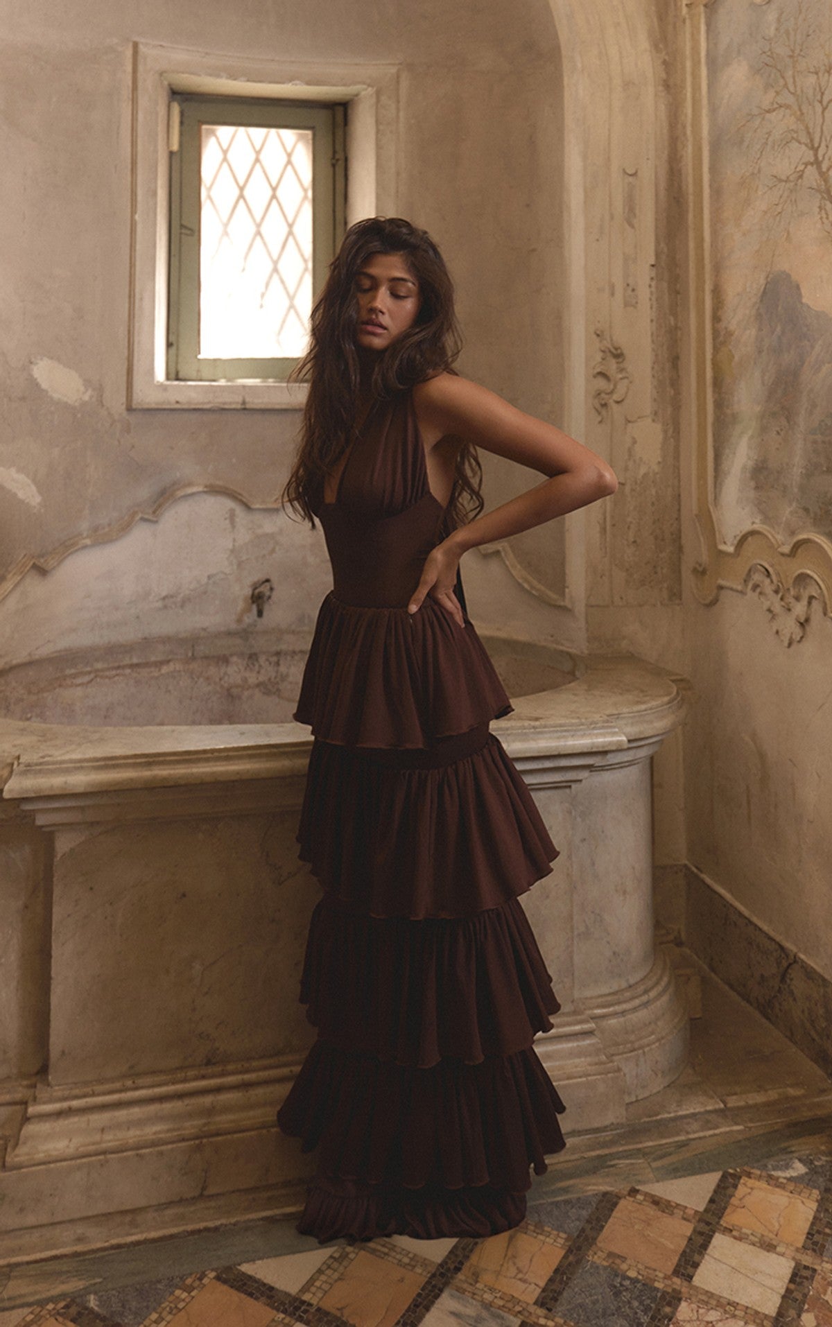 Priscilla Set - Chocolate Brown