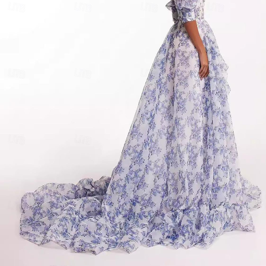 Anaïs Maxi Dress - Blue