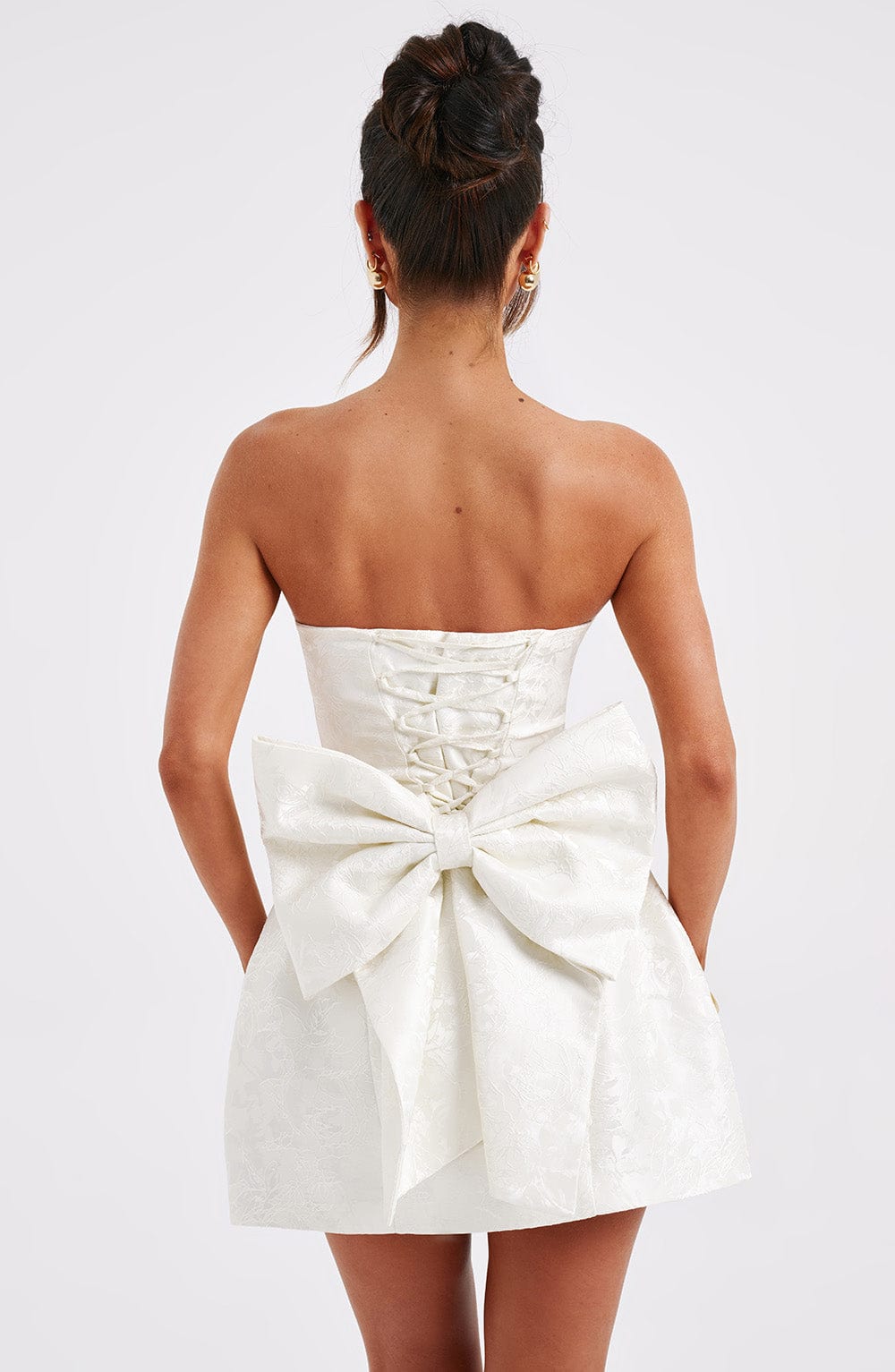 Isadora Mini Dress - Ivory