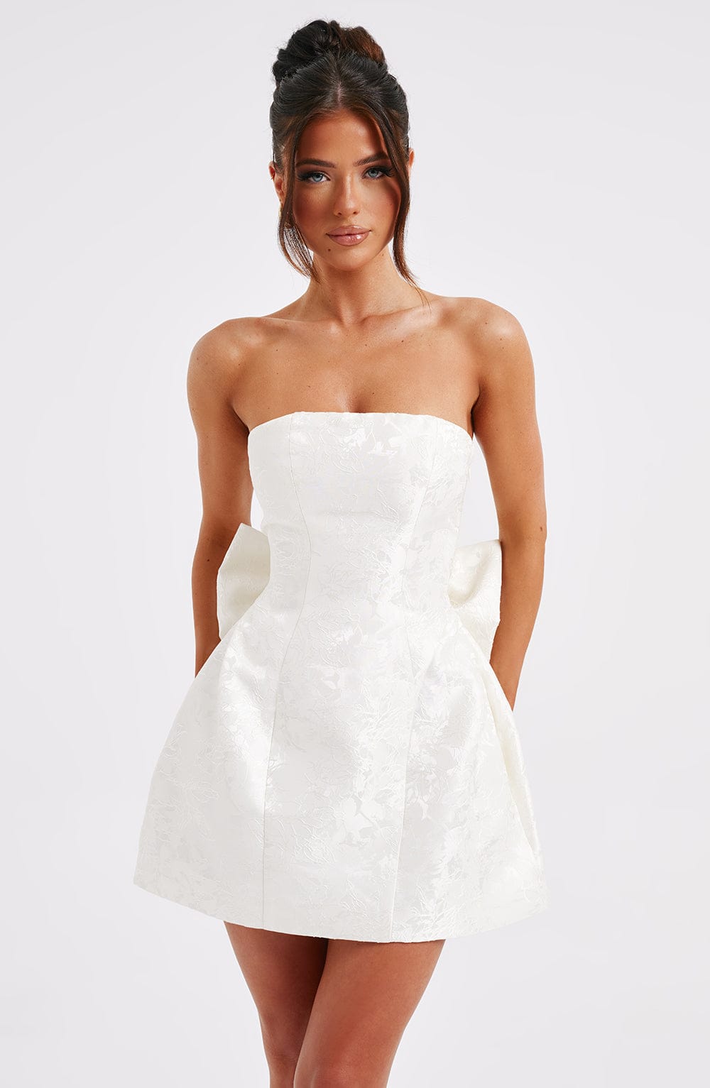 Isadora Mini Dress - Ivory