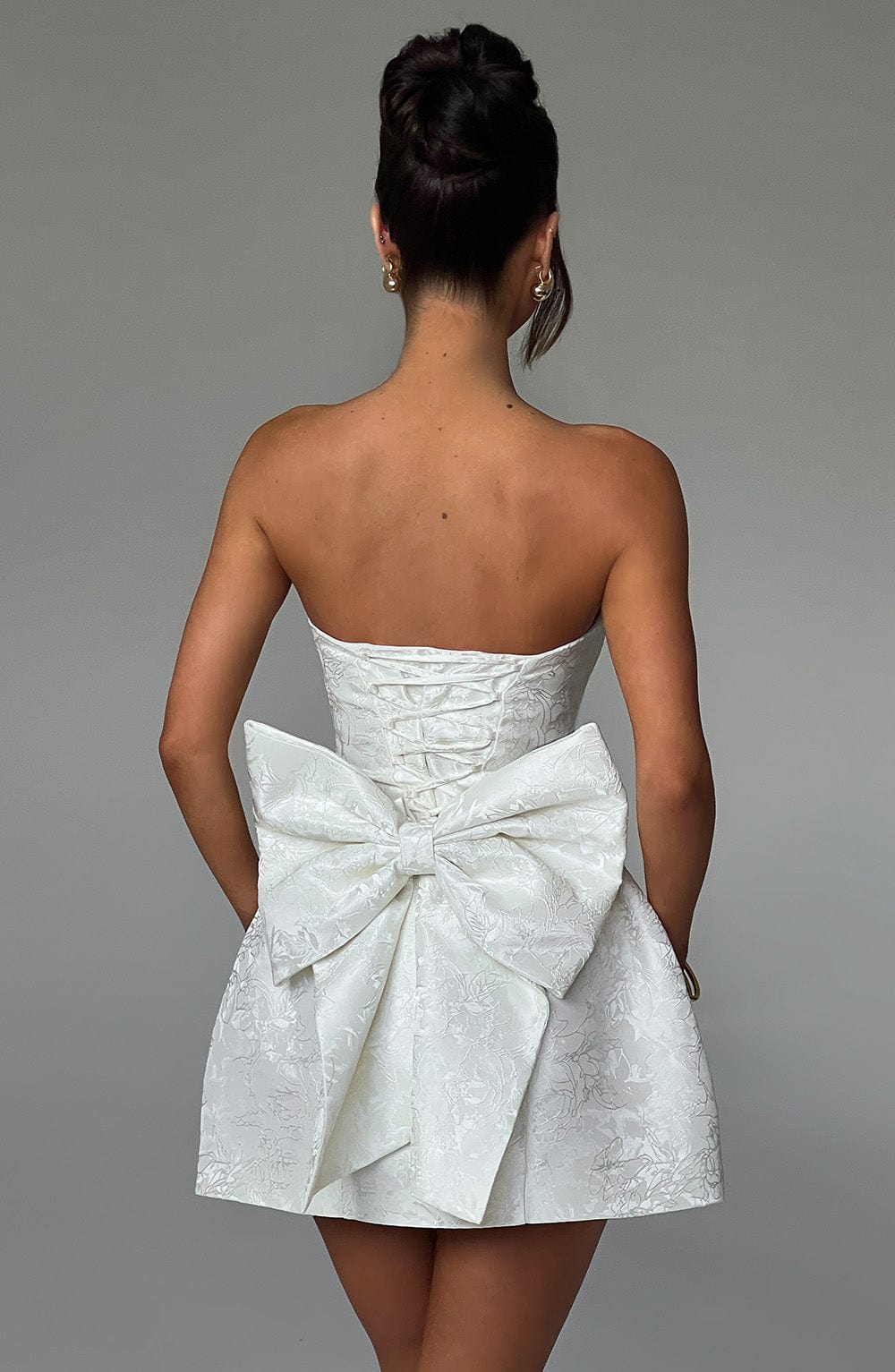Isadora Mini Dress - Ivory