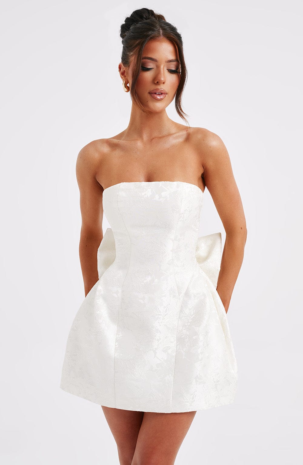 Isadora Mini Dress - Ivory