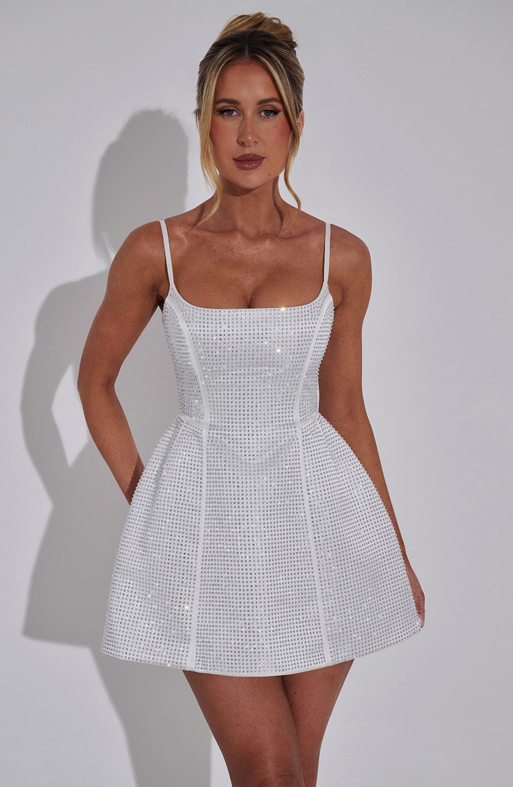 Gemma Mini Dress - Ivory