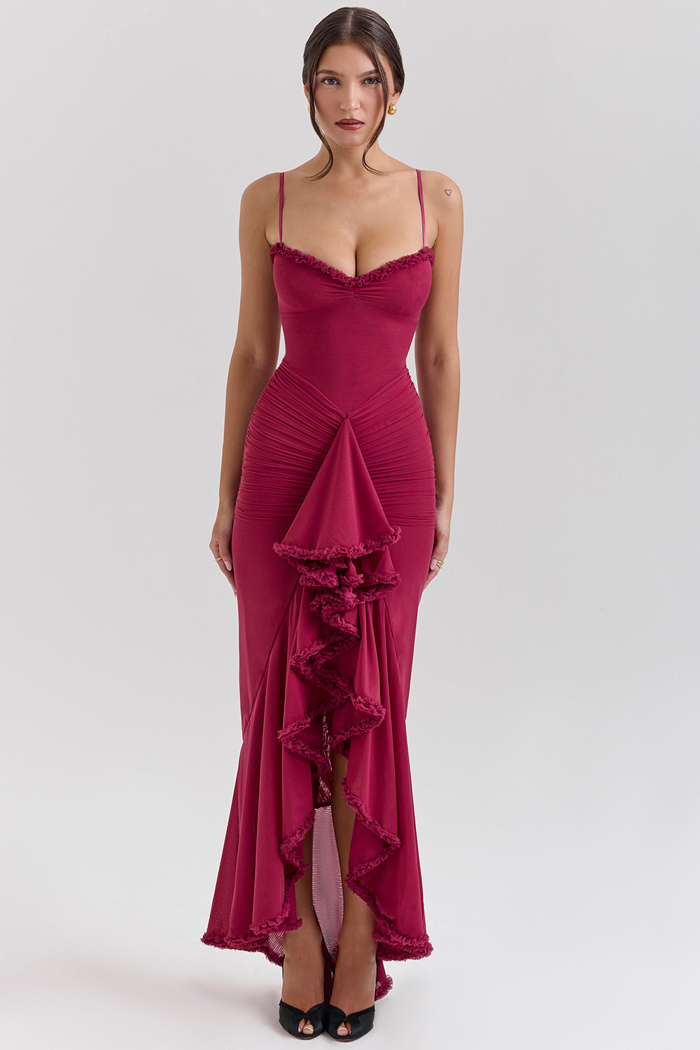 Rosamund Maxi Dress - Wine
