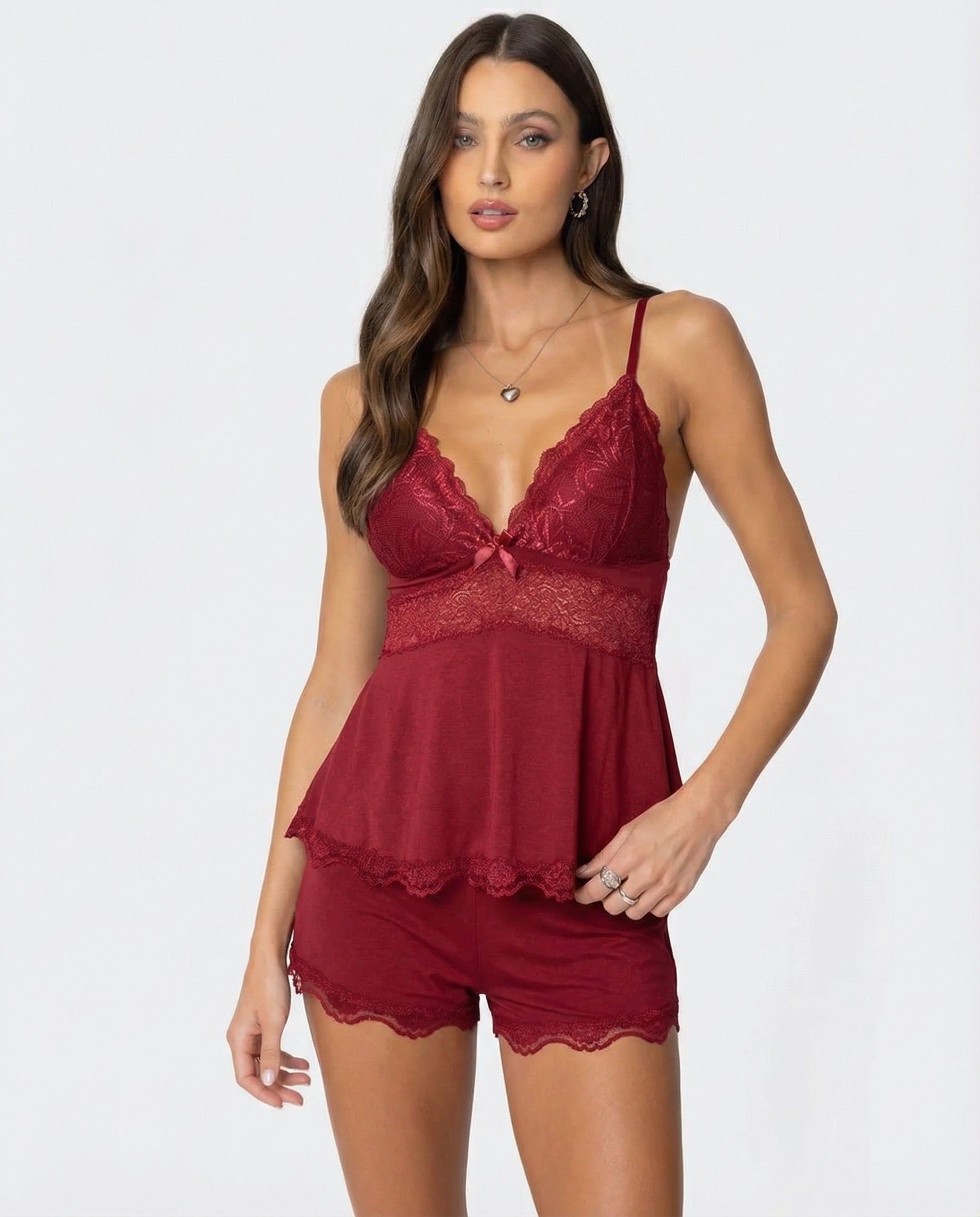 Blush Romance Cami Set