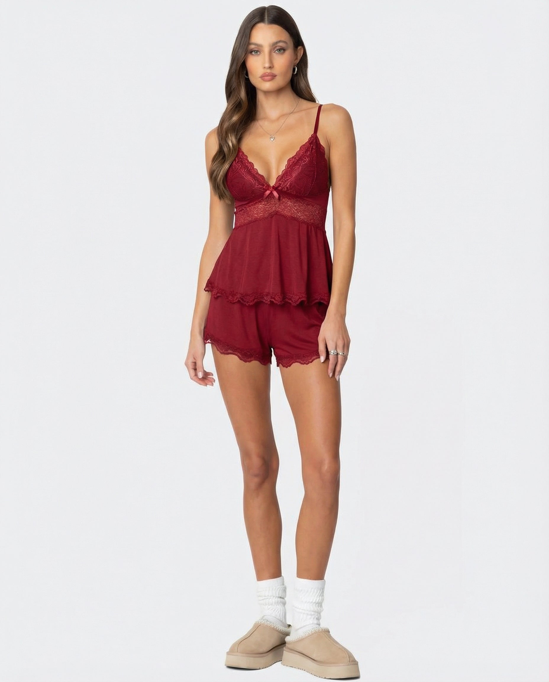 Blush Romance Cami Set