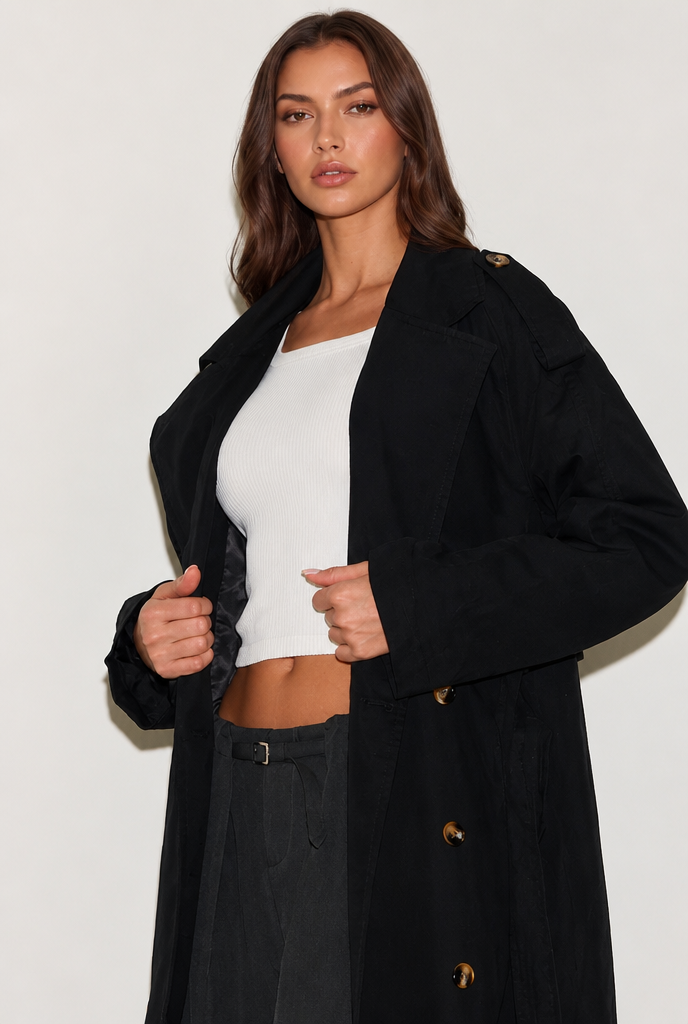 Winona Trench Coat - Beige