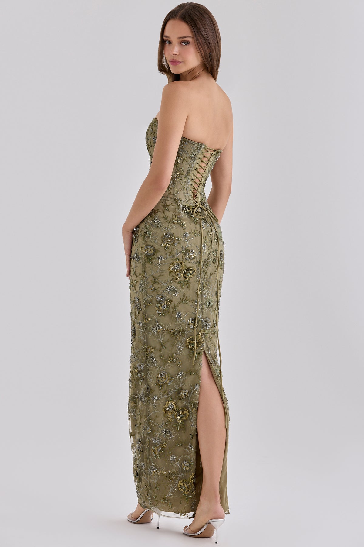 Olivera Gown - Olive