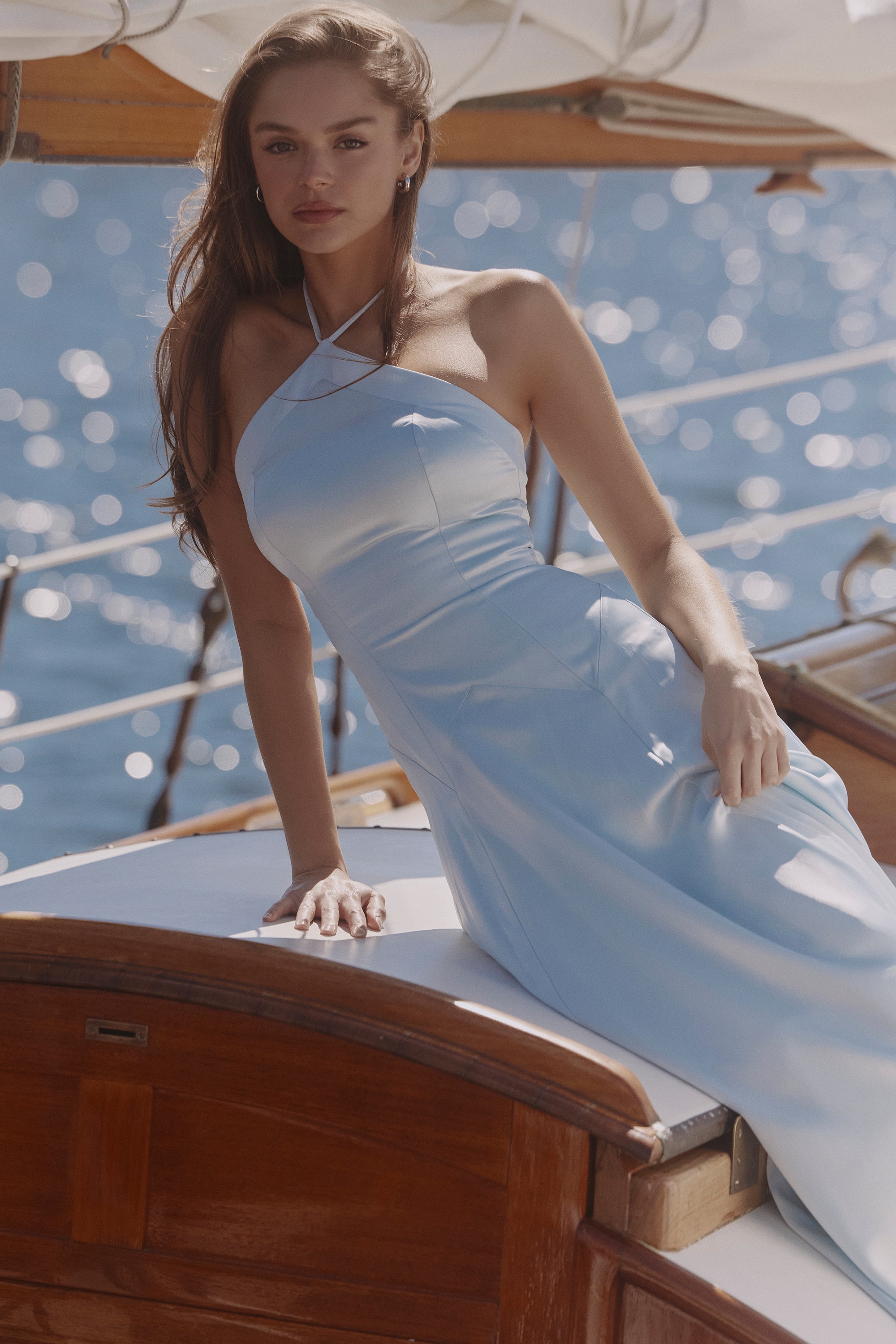 Avelina Maxi Dress - Blue