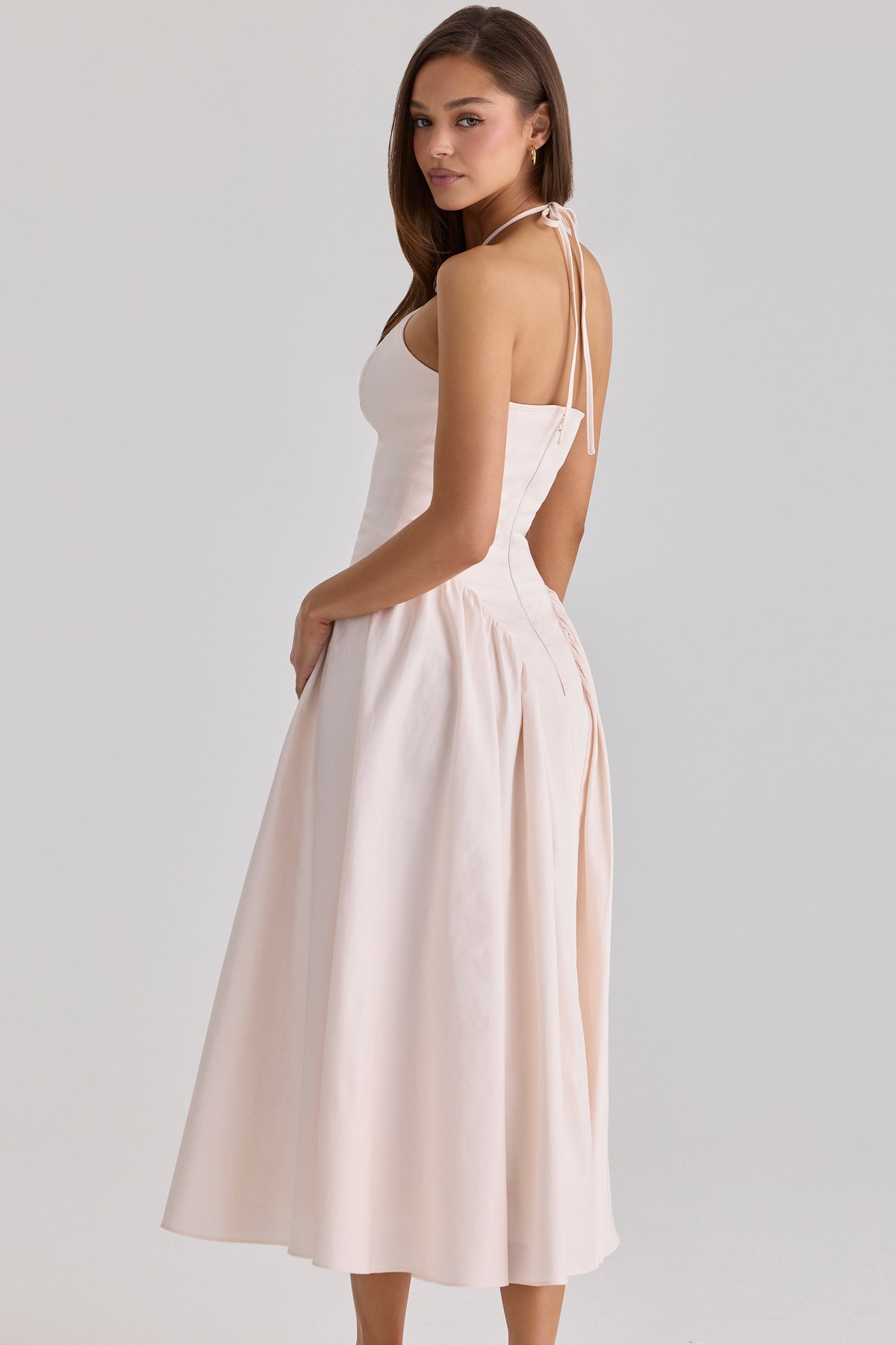 Sabelle Midi Dress - Blush