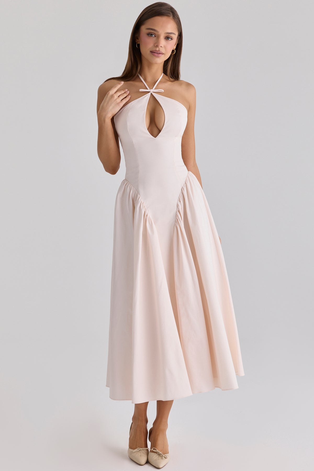 Sabelle Midi Dress - Blush