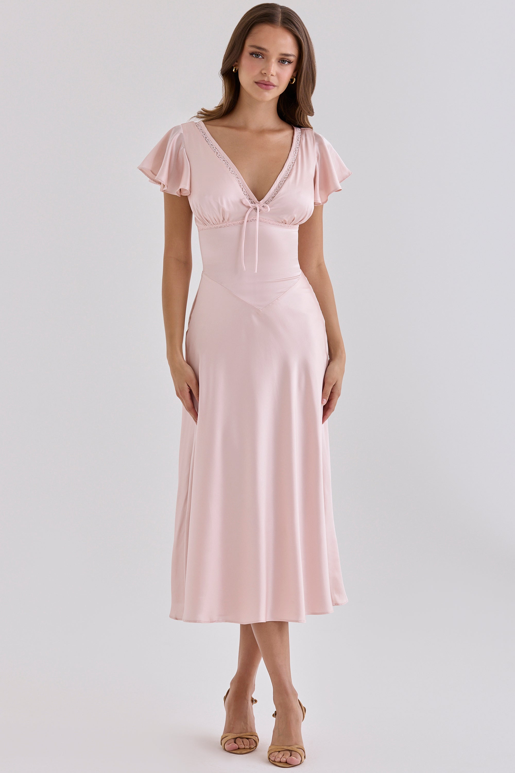 Ravella Midi Dress - Pink