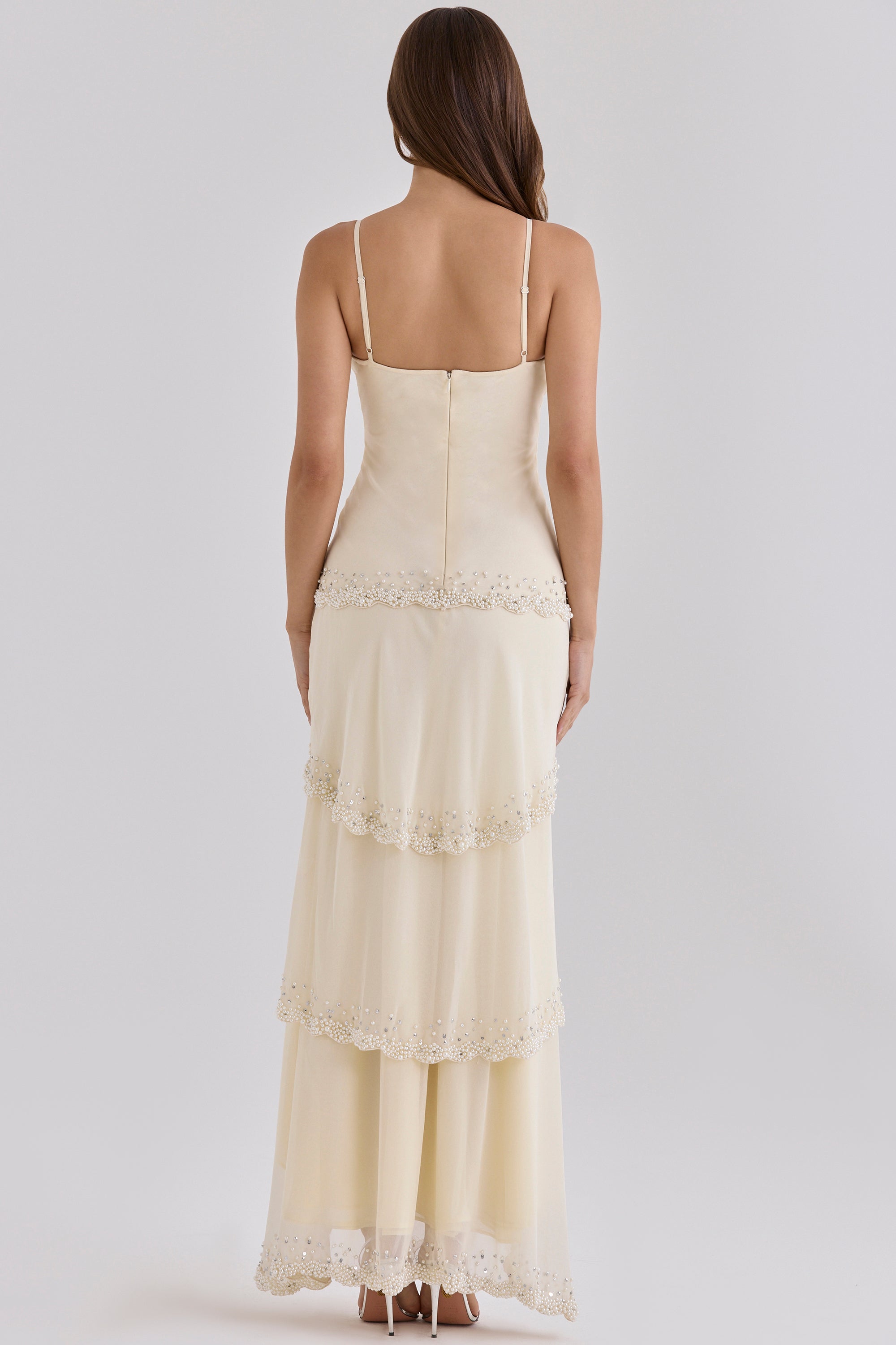 Sorelle Maxi Dress - Almond