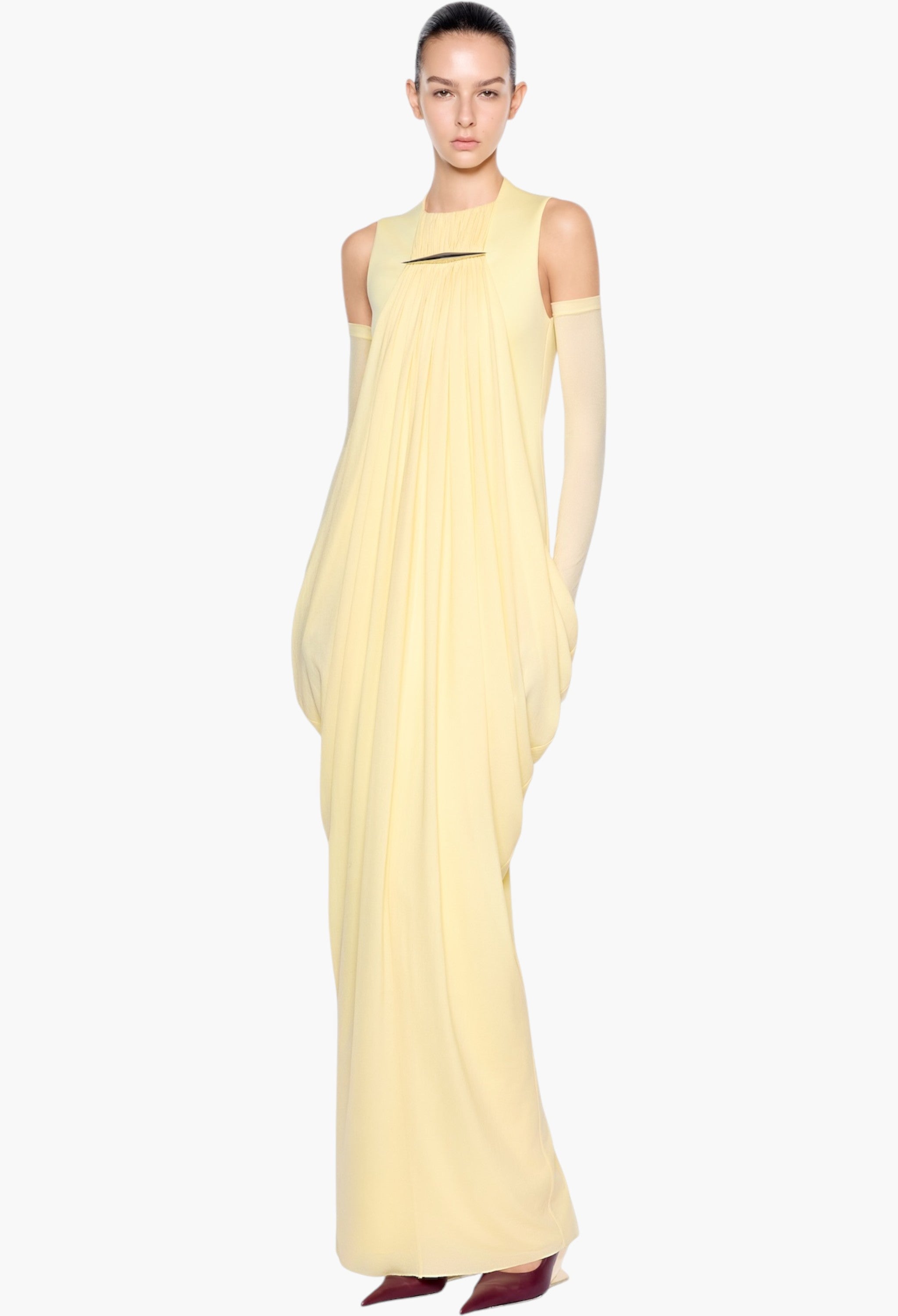 Noor Maxi Dress - Yellow
