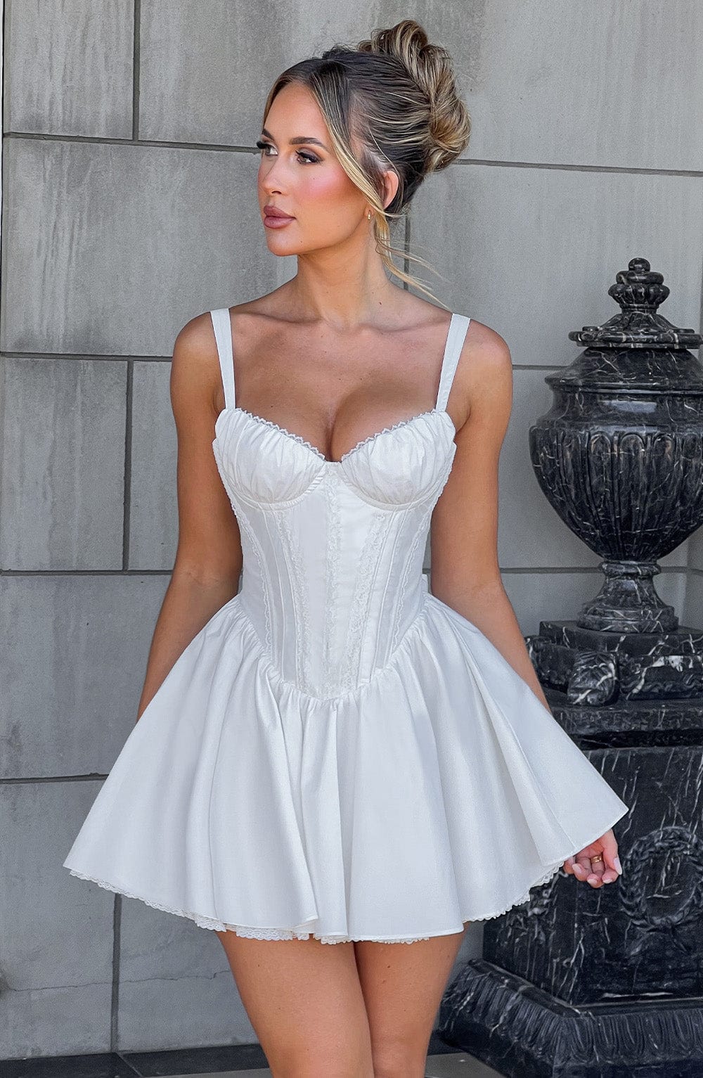 Marlowe Mini Dress - White