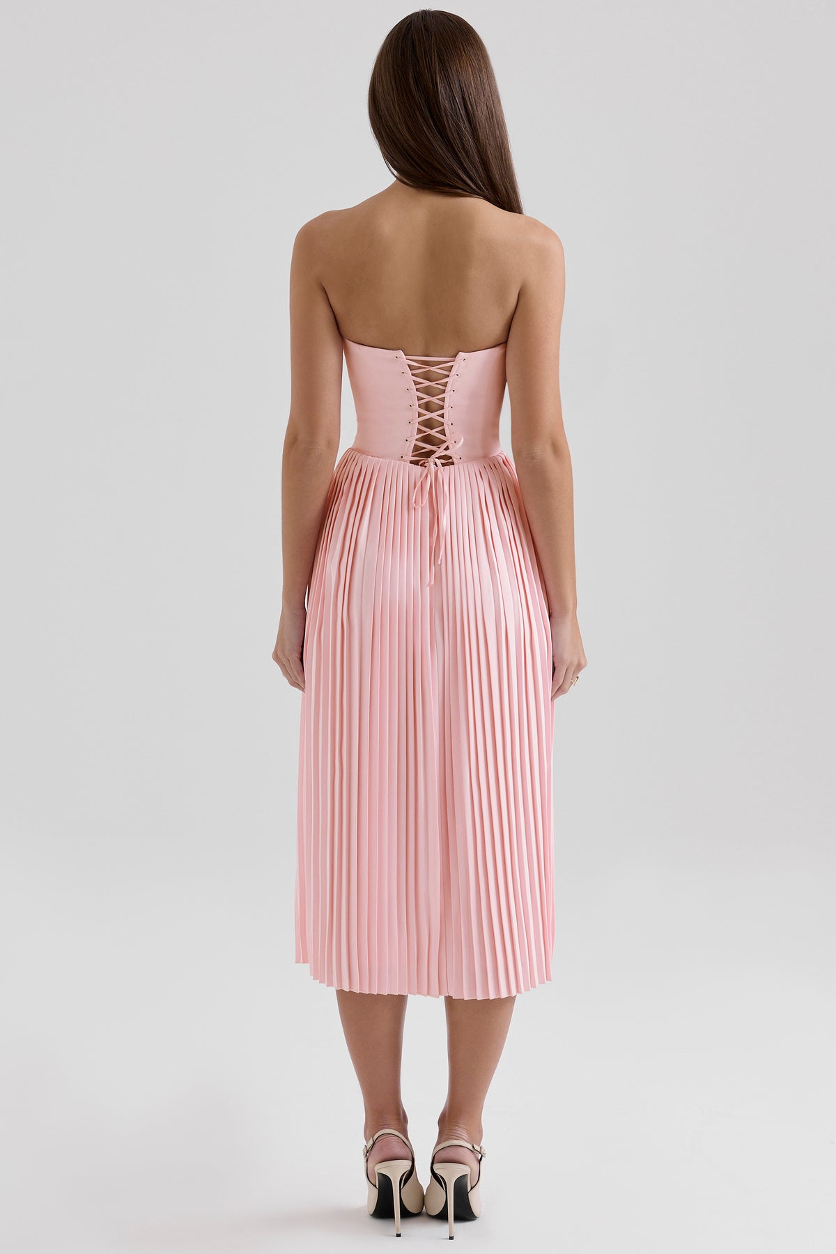 Blossom Midi Dress - Pink