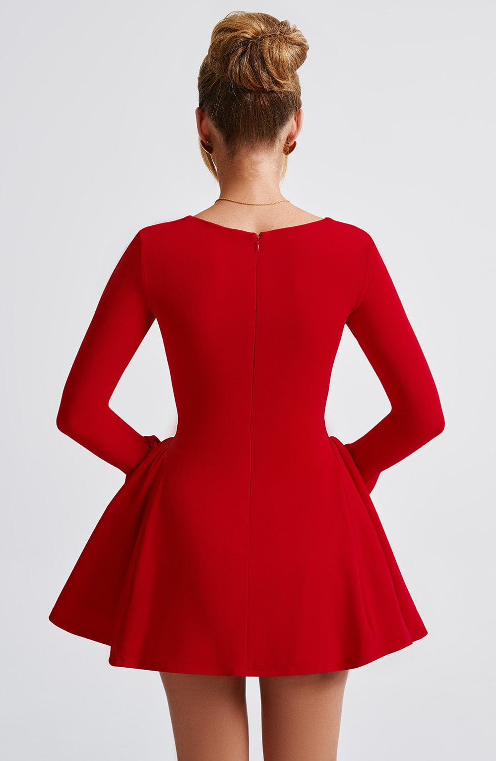 Rosamund Mini Dress - Red