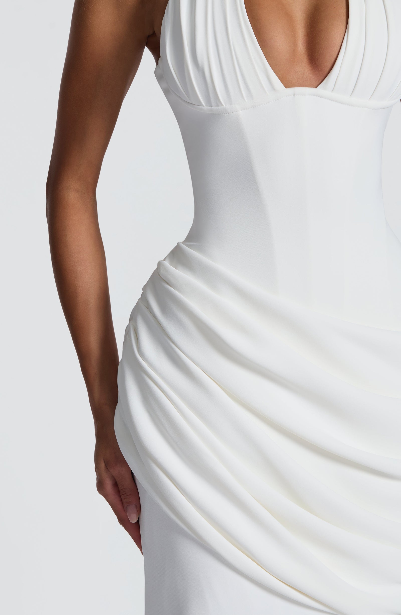 Isadora Maxi Dress - White - 4