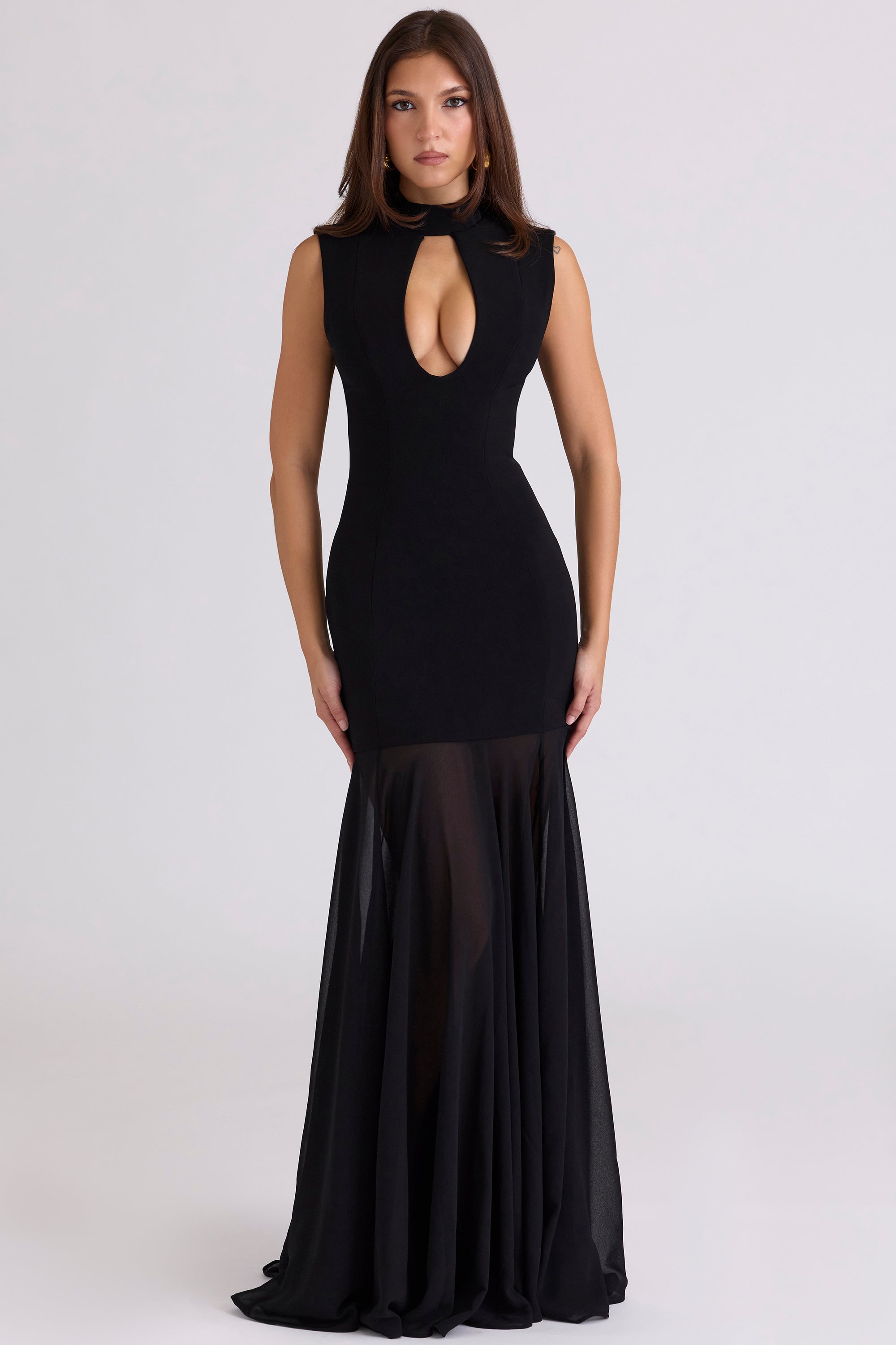 Camille Maxi Dress - Black - 1