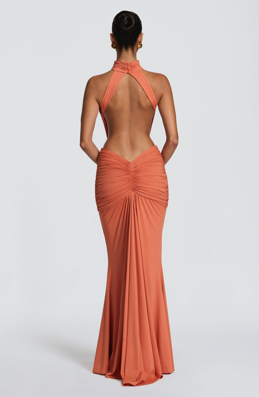 Odessa Maxi Dress - Burnt Orange