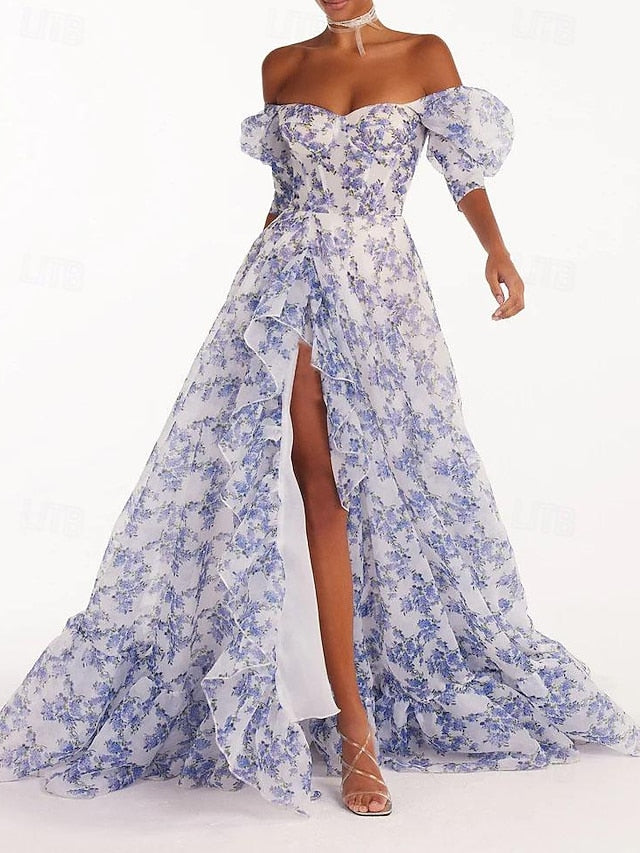 Anaïs Maxi Dress - Blue