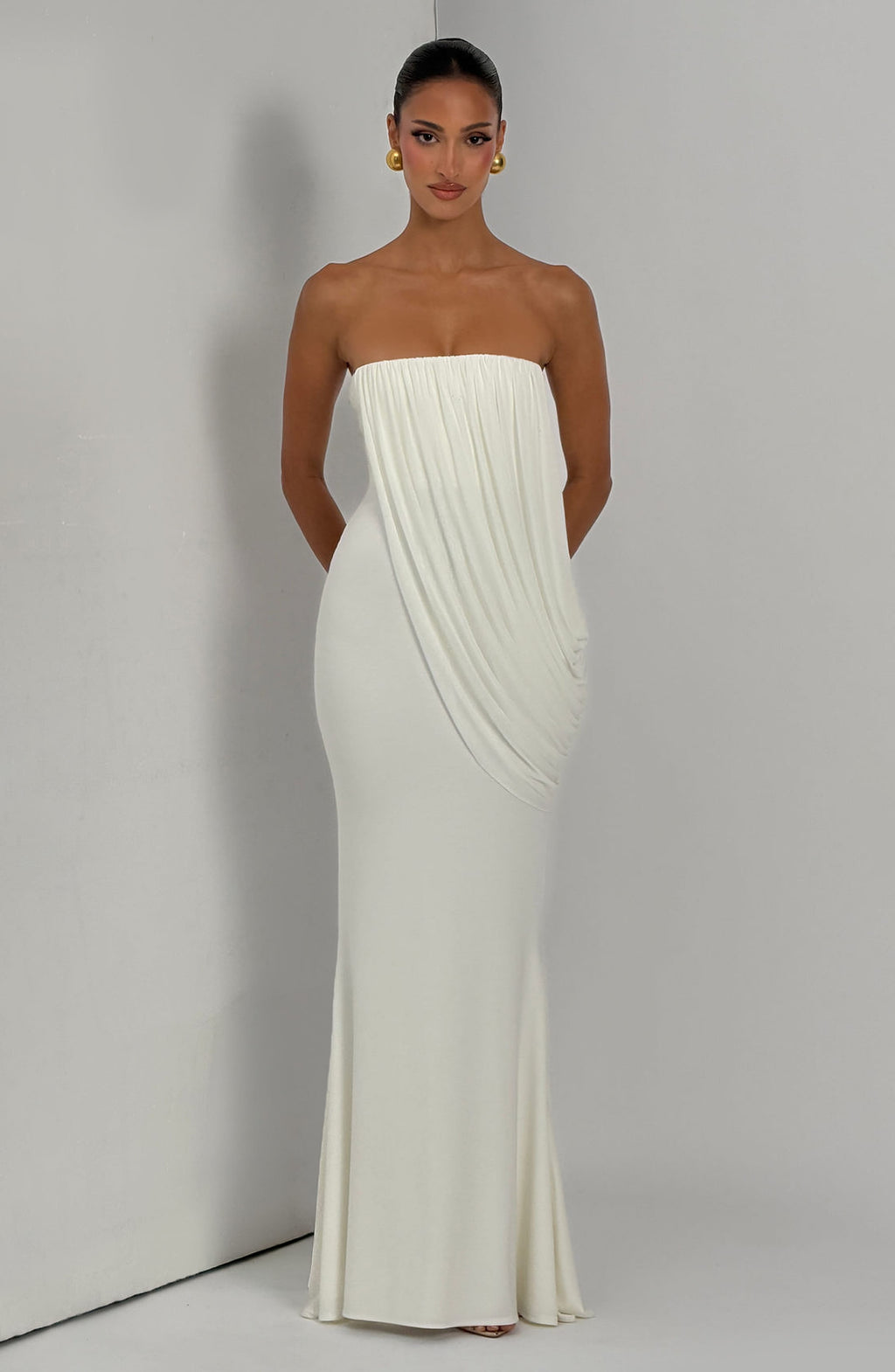 Sienna Maxi Dress - Ivory