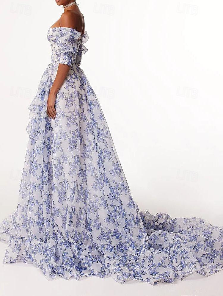 Anaïs Maxi Dress - Blue
